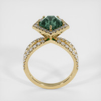 3.44 Ct. Sapphire Ring, 18K Yellow Gold 3