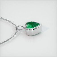 Emerald Pendant 2.15 Ct., 18K White Gold Preview