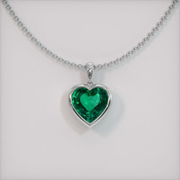 Emerald Pendant 2.64 Ct., 18K White Gold Preview