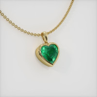 Emerald Pendant 2.64 Ct. 18K Yellow Gold Preview