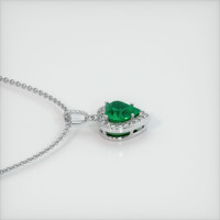 Emerald Pendant 2.11 Ct., 18K White Gold Preview