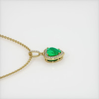 Emerald Pendant 3.67 Ct., 18K Yellow Gold Preview