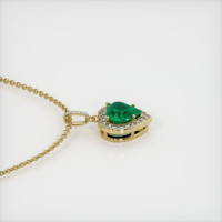 Emerald Pendant 2.11 Ct. 18K Yellow Gold Preview