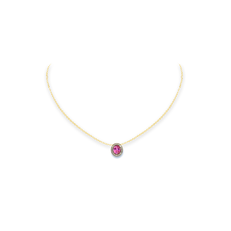 Jewelry image on model