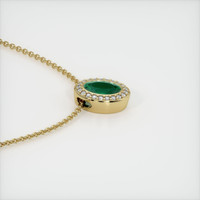 Emerald Pendant 1.00 Ct., 18K Yellow Gold Preview