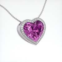 56.41 Ct. Gemstone Pendant, Platinum 950 2