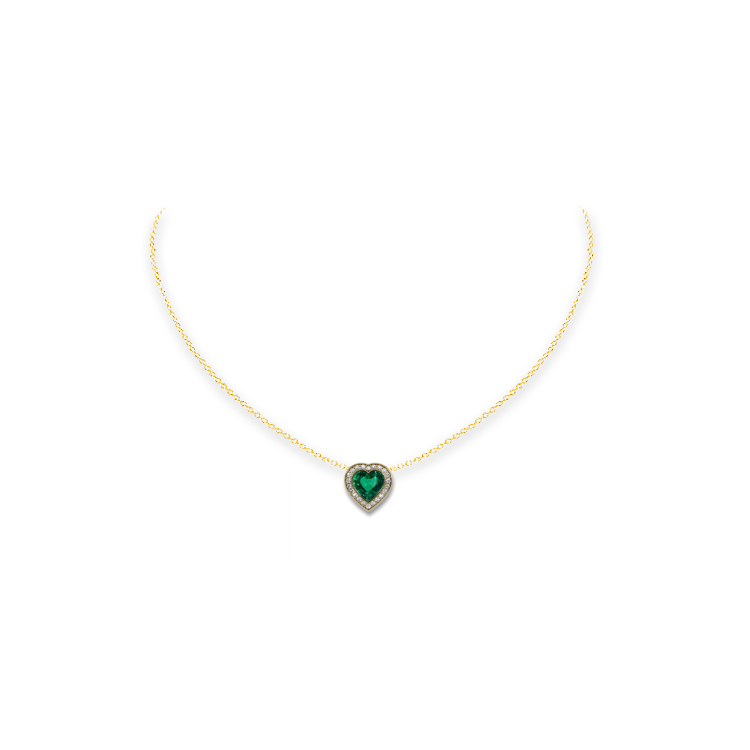 Jewelry image on model