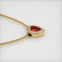 Ruby Pendant 0.80 Ct., 18K Yellow Gold Preview