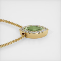 2.31 Ct. Gemstone Pendant, 14K Yellow Gold 3