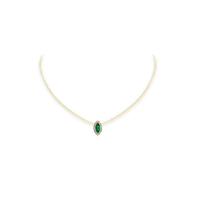 Jewelry image on model