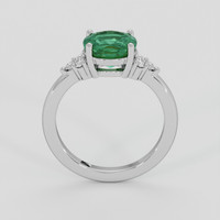 1.73 Ct. Emerald Ring, Platinum 950 3