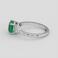 1.75 Ct. Emerald Ring, Platinum 950 4