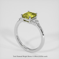 2.04 Ct. Alexandrite Ring, Platinum 950 2
