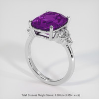 4.86 Ct. Gemstone Ring, Platinum 950 2