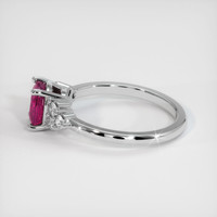 1.22 Ct. Ruby Ring, Platinum 950 4