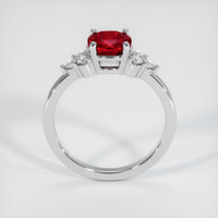 1.12 Ct. Ruby Ring, Platinum 950 3