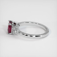 1.41 Ct. Ruby Ring, Platinum 950 4