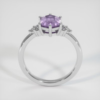 1.48 Ct. Purple Sapphire Ring, Platinum 950 3