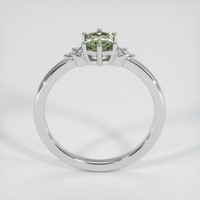 1.06 Ct. Green Sapphire Ring, Platinum 950 3