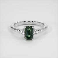 1.31 Ct. Sapphire Ring, Platinum 950 1
