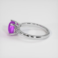 3.04 Ct. Pink Sapphire Ring, Platinum 950 4