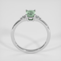 1.12 Ct. Green Sapphire Ring, Platinum 950 3