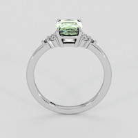 1.83 Ct. Green Sapphire Ring, Platinum 950 3