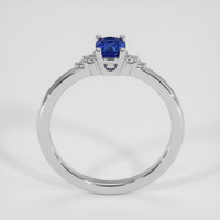 0.50 Ct. Blue Sapphire Ring, Platinum 950 3