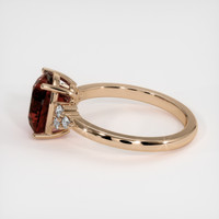 2.94 Ct. Gemstone Ring, 14K Rose Gold 4