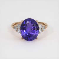 4.42 Ct. Gemstone Ring, 14K Rose Gold 1