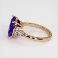 4.42 Ct. Gemstone Ring, 14K Rose Gold 4