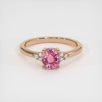 1.30 Ct. Sapphire Ring, 14K Rose Gold 1