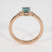 1.65 Ct. Sapphire Ring, 14K Rose Gold 3