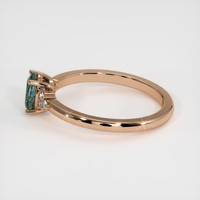 1.65 Ct. Sapphire Ring, 14K Rose Gold 4