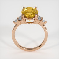 3.66 Ct. Gemstone Ring, 18K Rose Gold 3