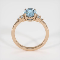 1.78 Ct. Sapphire Ring, 18K Rose Gold 3