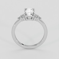 2.06 Ct. White Sapphire Ring, Silver 3