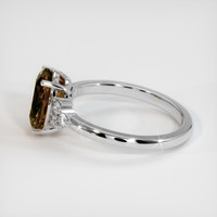 2.82 Ct. Gemstone Ring, 14K White Gold 4