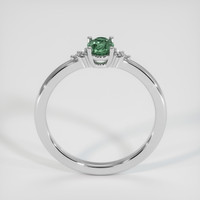 0.72 Ct. Sapphire Ring, 14K White Gold 3