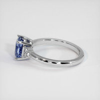 1.82 Ct. Bi Color Sapphire Ring, 14K White Gold 4