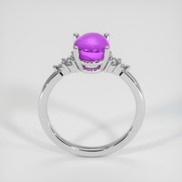 3.04 Ct. Pink Sapphire Ring, 14K White Gold 3