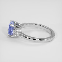 1.93 Ct. Blue Sapphire Ring, 14K White Gold 4
