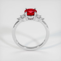 1.62 Ct. Ruby Ring, 14K White Gold 3