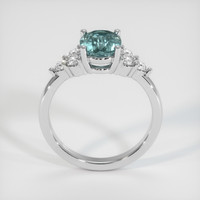 1.65 Ct. Sapphire Ring, 14K White Gold 3