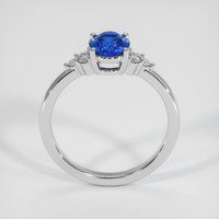 1.18 Ct. Sapphire Ring, 18K White Gold 3