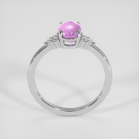 2.82 Ct. Pink Sapphire Ring, 18K White Gold 3