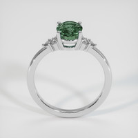 2.00 Ct. Sapphire Ring, 18K White Gold 3