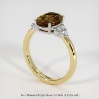 2.82 Ct. Gemstone Ring, 14K White & Yellow 2