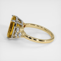 3.66 Ct. Gemstone Ring, 18K White & Yellow 4