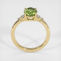 1.66 Ct. Green Tourmaline Ring, 10K Yellow Gold 3